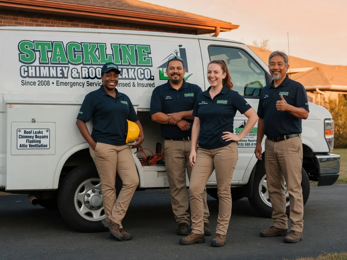 Chimney flashing repair company in Kinsey, MT